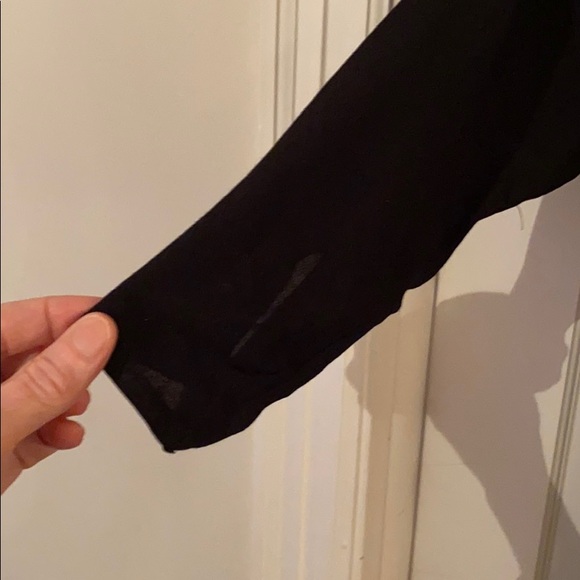 TOPSHOP Black 3/4 length sleeved dress - Picture 4 of 4